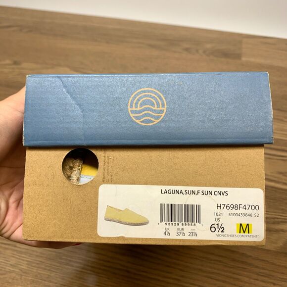 Vionic Beach “Laguna Sun” Canvas Women’s Slip On US6.5/EUR37.5 Shoes - Picture 10 of 10